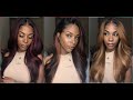 5 Color Showcase | Outre Melted Hairline Synthetic Lace Front Wig - Kamiyah | HAIRSOFLY