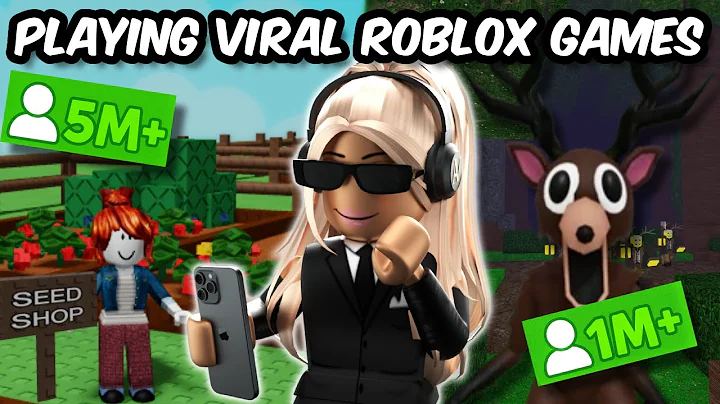 PLAYING EVERY VIRAL ROBLOX GAME TO SEE IF THEIR WORTH THE HYPE