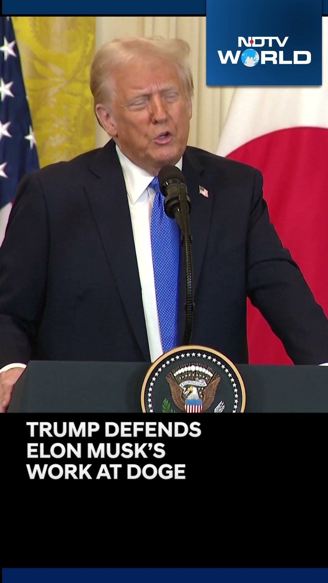 Donald Trump News | Trump Defends Elon Musk's Work At DOGE, Hints That Musk Has Free Rein