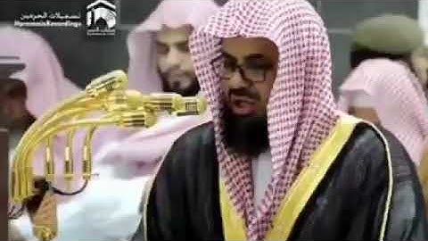 الشيخ سعود الشريم وقل ربي اعوذ بك من همزات الشياطين سورة سورة المؤمنون