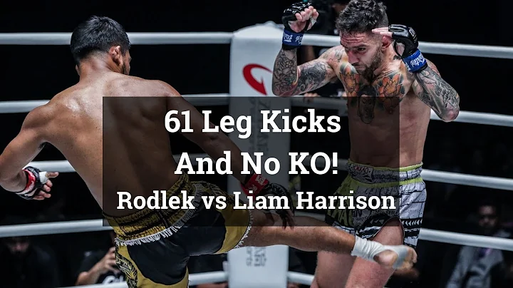 61 Leg Kicks And No KO! - Muay Thai Film Study: Liam Harrison vs Rodlek