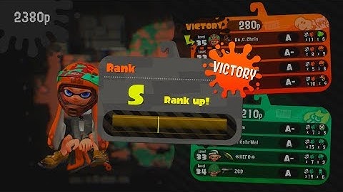 Splatoon 2 - Ranked Battle - Tower Control (A to S Skip)