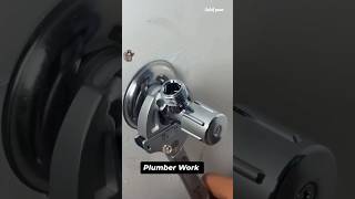 Angle cock installation, Easy Angle valve Installation with universal swivel connector #diy #home