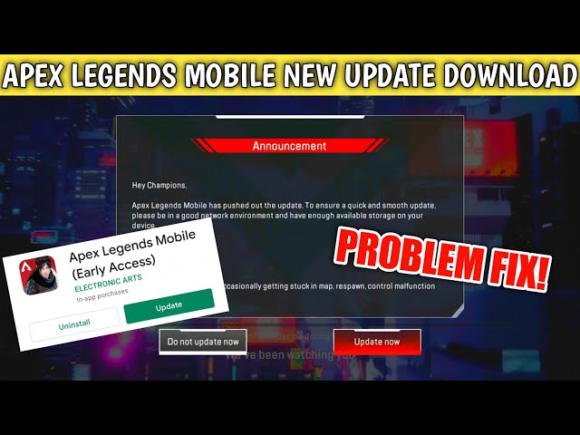 How To Update Apex Legends Mobile 0.8.1330.22  Apex Legends Mobile  0.8.1330.22 New Version Download 