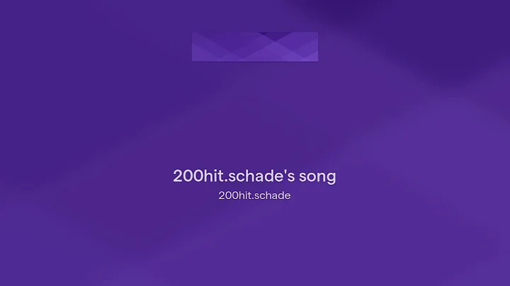 200hit.schade's song
