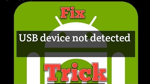 (TRICK) How to fix USB device not detected problem in droidcam easy
