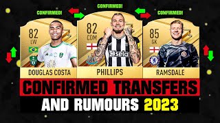 FIFA 24 | NEW CONFIRMED TRANSFERS & RUMOURS! ? ft. Phillips, Douglas Costa, Ramsdale... etc