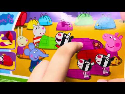 Satisfying unboxing peppa pig kitchen set toy asmr video #peppa #toys #asmr #unboxing #fun #gifts