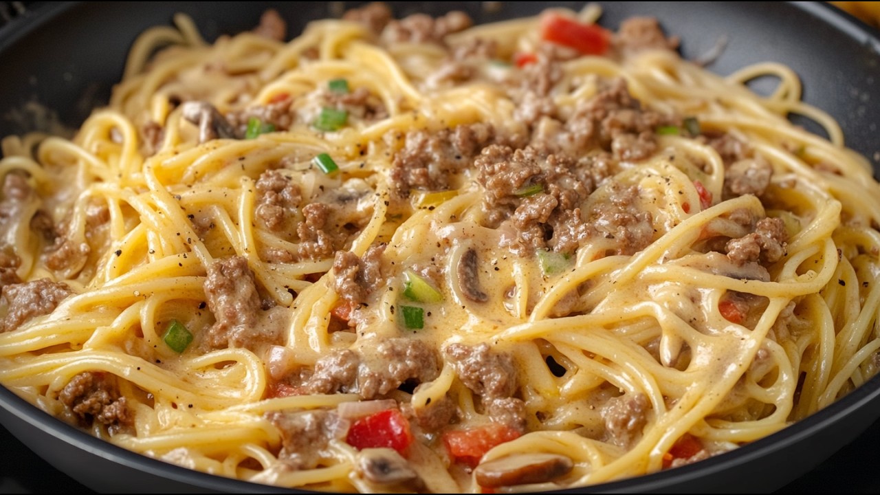 Невероятно вкусные спагетти за 15 минут! Простой и вкусный рецепт пасты на ужин!