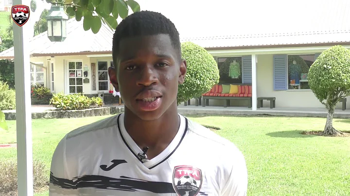 Andre Fortune reacts to his first Senior Team Call...