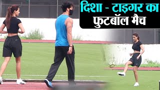 Disha Patani - Tiger Shroff playing Football Match; Watch Video | Shudh Manoranjan