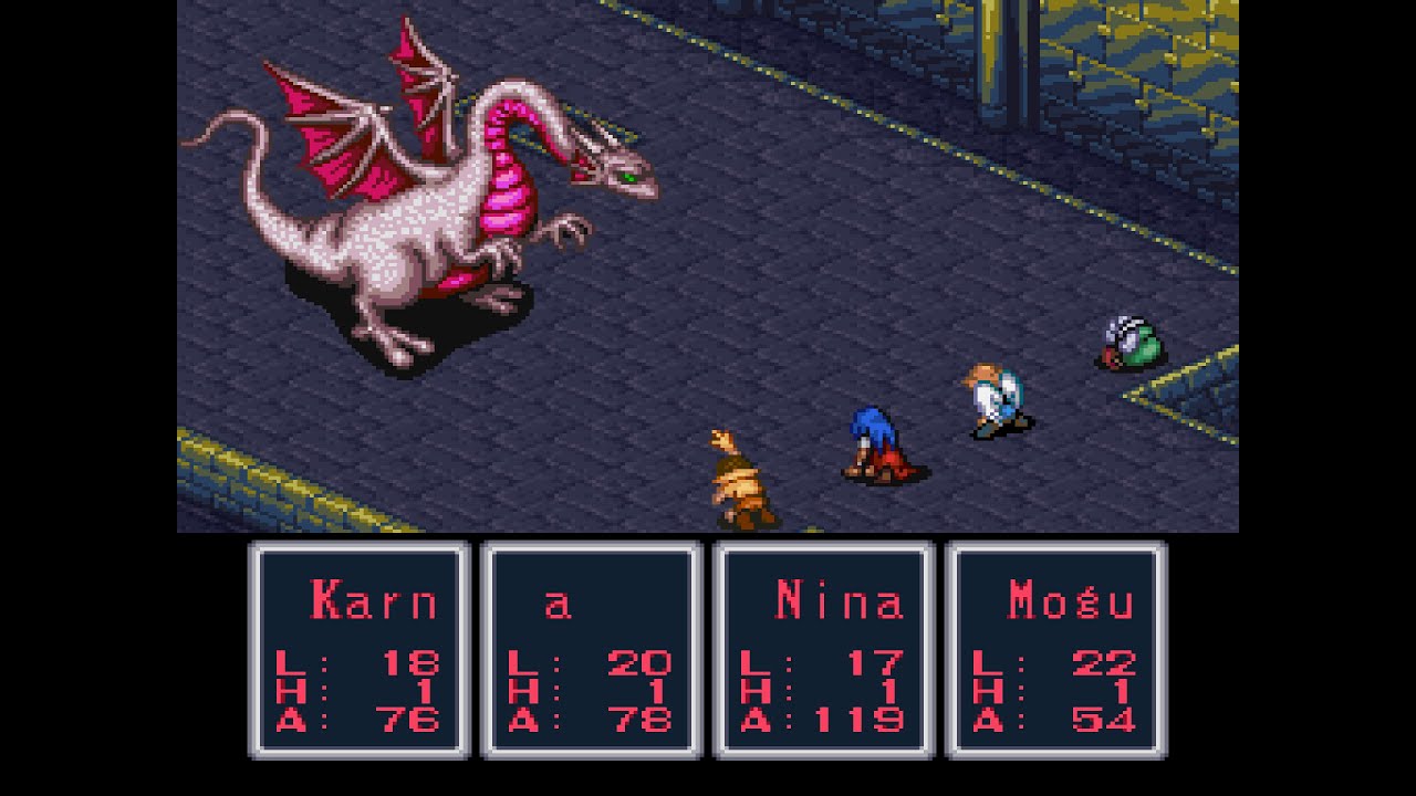 [TAS] [Obsoleted] SNES Breath of Fire "best ending" by janus in 