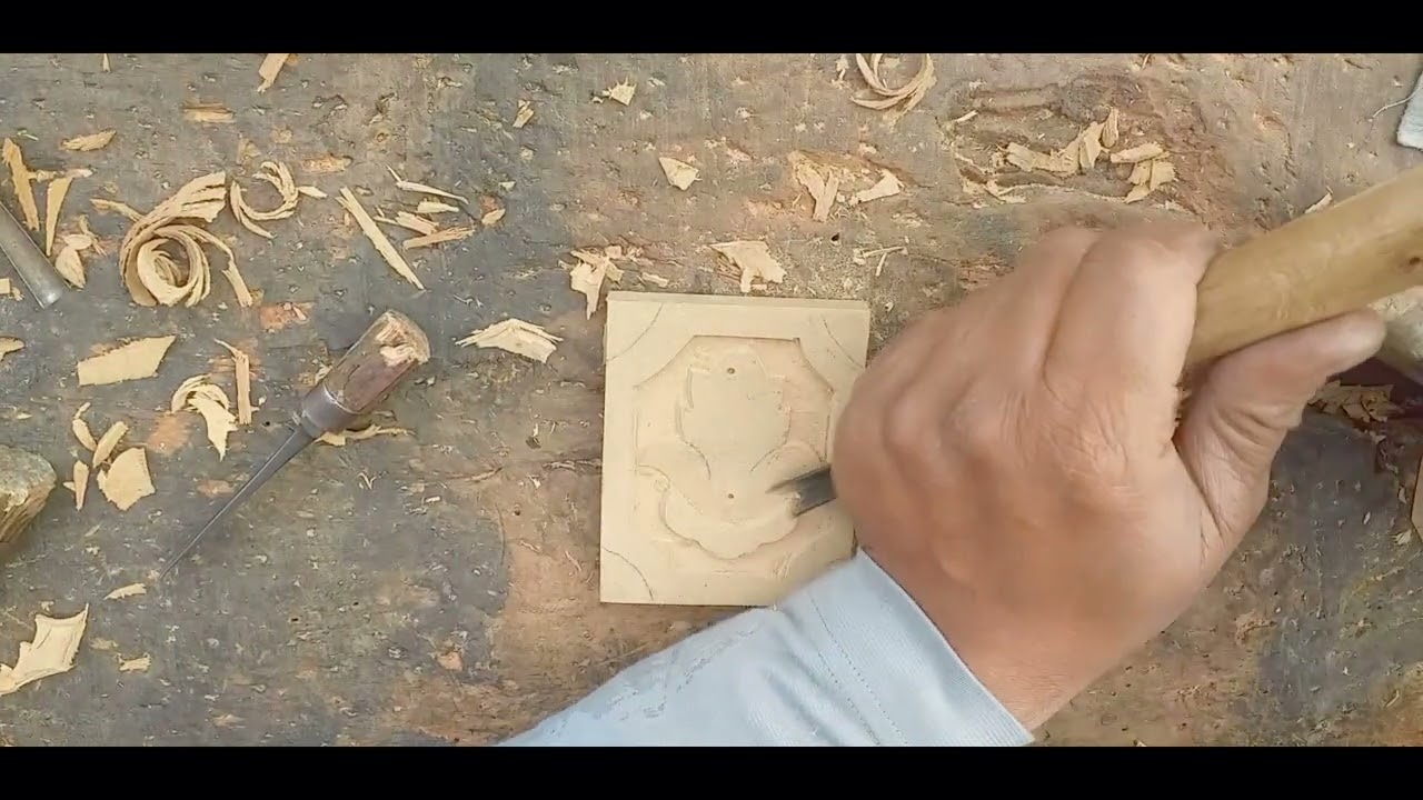 Amazing small bed design wood carving design. How to CARVE 