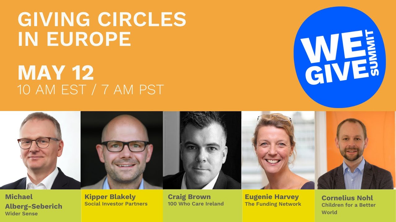 [Panel] Giving Circles in Europe