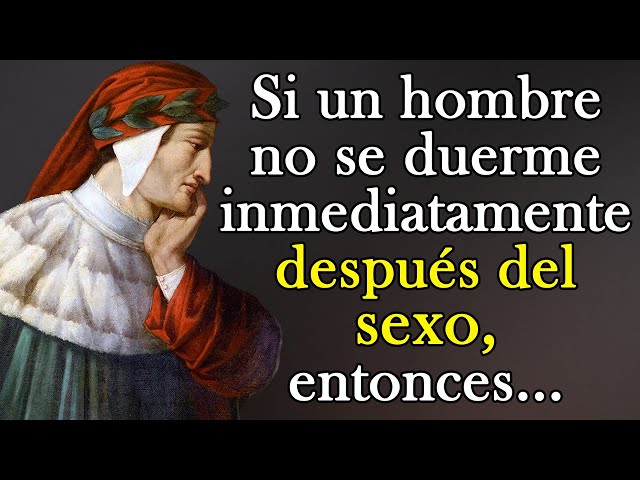 101 frases de Dante Alighieri sobre el amor, la valentía y la