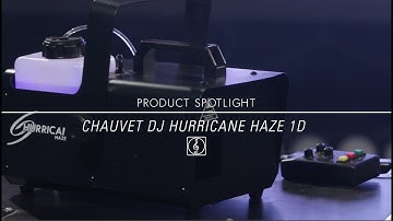 CHAUVET DJ Hurricane Haze 1D Haze Machine with Timer Remote