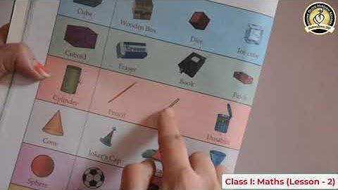 Class I Mathematics Lesson 2 (Solid Around Us)