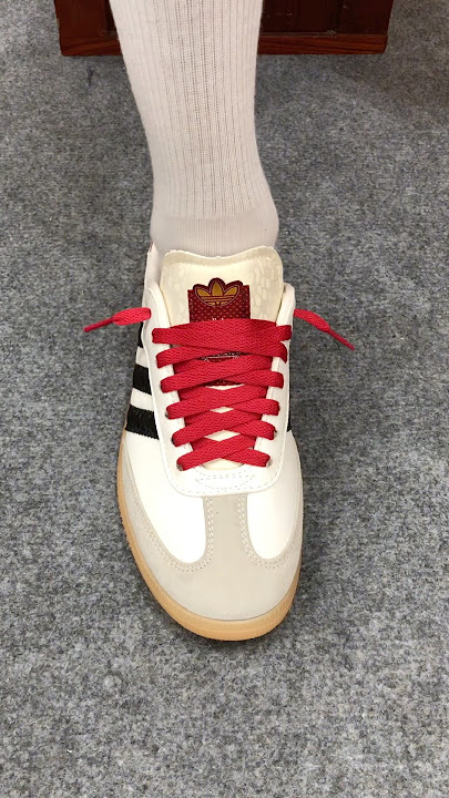 How to lace Adidas Samba#sneakers #shoes #adidas