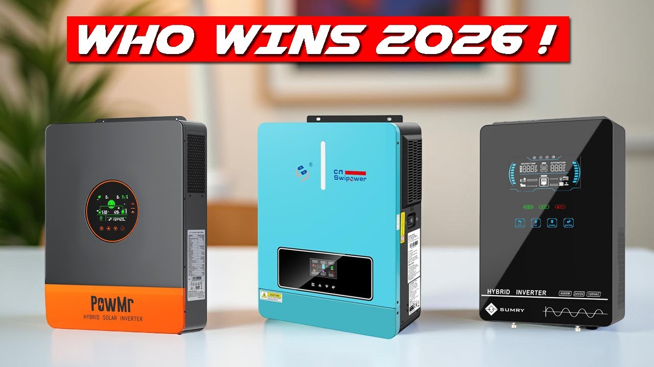Top 5 Hybrid Solar Inverters 2026 ⚡ Best MPPT Solar Inverters 24V & 48V ...