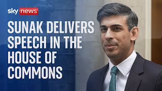Watch in full: PM Rishi Sunak answers questions on the China spy allegations and the war in Ukraine