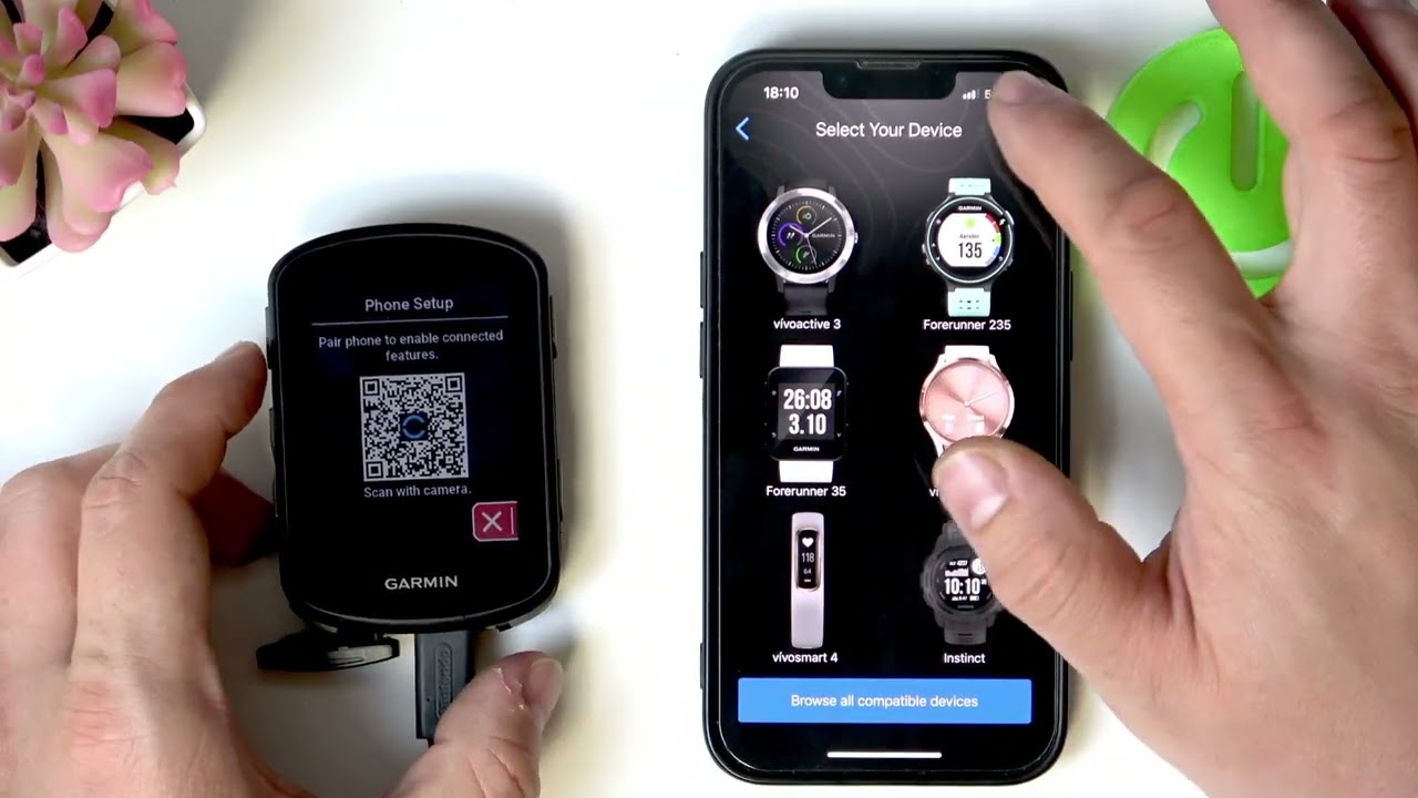 GARMIN EDGE 540 – How to Pair with App