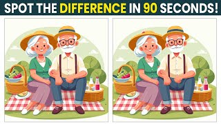 Spot the Difference in 90 Seconds! Test Your Attention