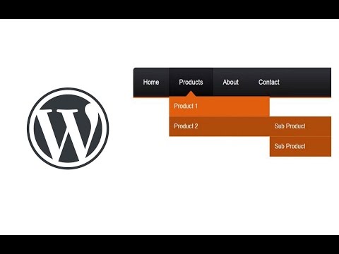 WordPress Website - Add Menu DropDown - Intact Abode