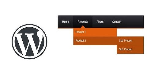 WordPress Website - Add Menu DropDown - Intact Abode