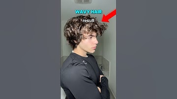 Flat to wavy hair tutorial 😱