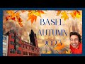 Autumn Basel, Switzerland 2023 Indian Europe Travel vlog, Malayalam Chinese Arabic Japanese 🇨🇭