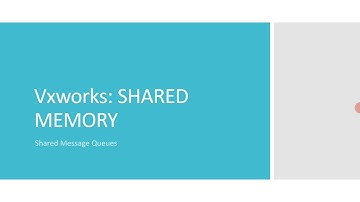 Vxworks for Beginners: Shared Memory Shared Message Queues