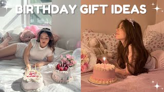 40+ aesthetic birthday gift ideas ✨ by hibyepeachy 8,709 views 11 months ago 4 minutes, 39 seconds