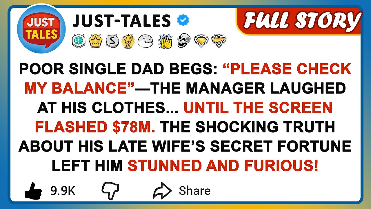 "Check My Balance!" — Poor Dad Begged. She Laughed… Until She Saw $78 Million On Screen
