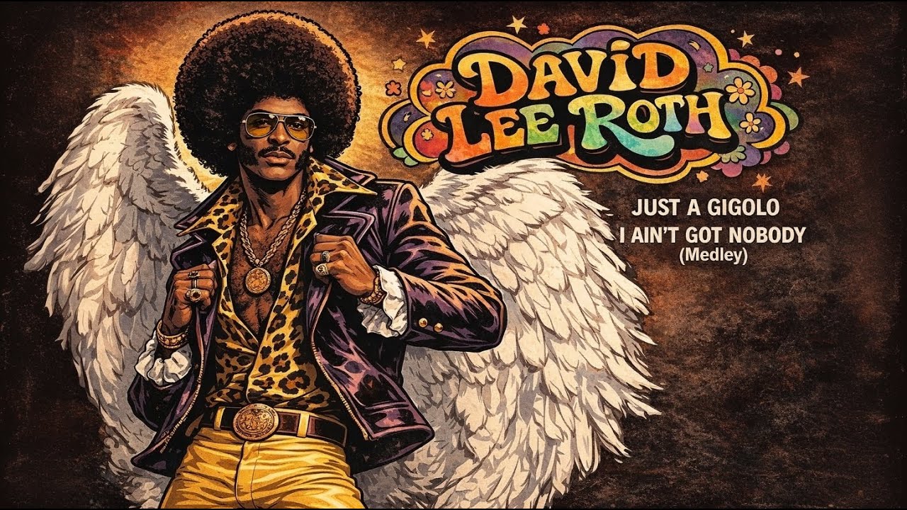 What if David Lee Roth was a 70s Funk Star? Just a Gigolo (AI Cover)