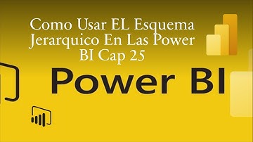 Como Usar EL Esquema Jerarquico En Las Power BI Cap 25 #sepamosexcel #powerbi #bipower #power #bi
