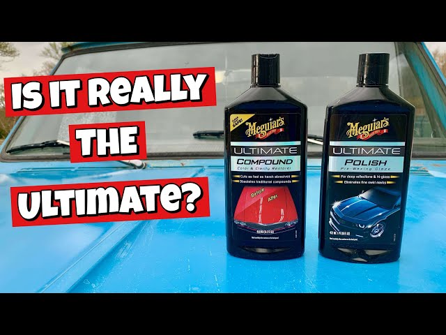 How to Use Meguiars Ultimate Compound & Polish+ Review & Demonstration! 