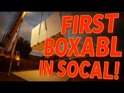First Boxabl home installed in Southern California