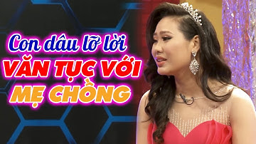 Con dâu lỡ lời VĂN TỤC VỚI MẸ CHỒNG khiến Lê Lộc CƯỜI NGẤT - "Thôi kệ nó đi mẹ" thành "KỆ MẸ NÓ ĐI"