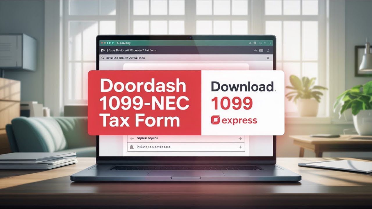 How to Get Your DoorDash 1099 Tax Form (Not W2) | Step-by-Step Guide