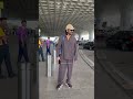 Dhanush stole the show with his casual look at the airport.