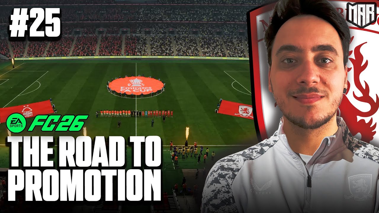 АВТОМАТИЧЕСКОЕ ПОВЫШЕНИЕ? И ПОЛУФИНАЛ КУБКА АНГЛИИ! | FC 26 Middlesbrough Career Mode #25