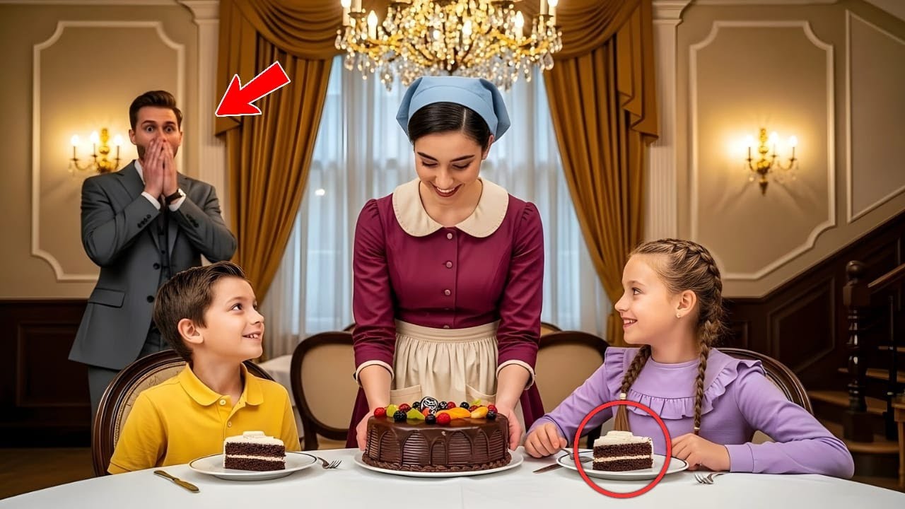 Millionaire Came Home Early — What He Saw His Maid Doing With His Kids Made Him Cry