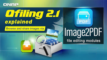 Qfiling 2.1 explained:    Browse and share images via Image2PDF file editing modules