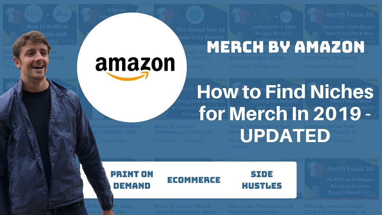 Merch By Amazon Niche Research Finding T Shirt Design Niches That Sell ...