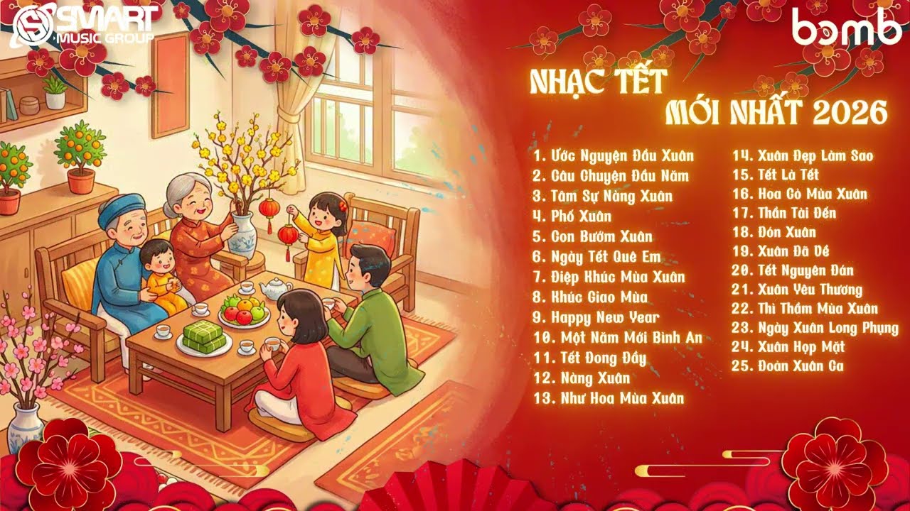 NHẠC TẾT 2026 REMIX EDM MỚI NHẤT ️️🎉 NGHE LÀ THẤY TẾT ️- NHẠC NGHE DỌN NHÀ ĐÓN TẾT 2026