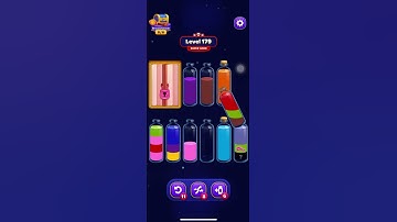 Magic Sort – Level 179 Walkthrough  #gaming #gameplay #games  #puzzle #shorts