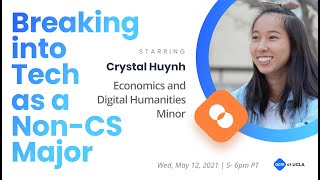 Breaking into Tech as a Non-CS Major | Crystal from ACM Design