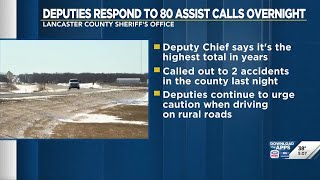 NSP helps over 300 motorists yesterday, deputies respond to 80 assist calls overnight