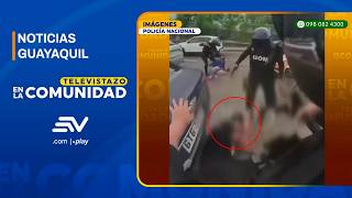 Police arrest two suspects following a pursuit in the north of the city | Televistazo | Ecuavisa