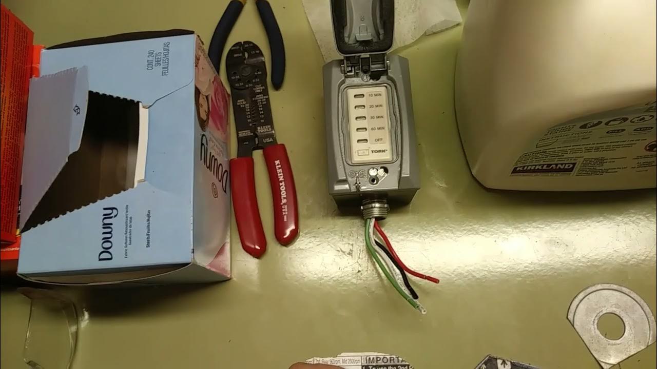 Replacing Maytag DE306 Dryer Timer Control (Custom Solution) YouTube